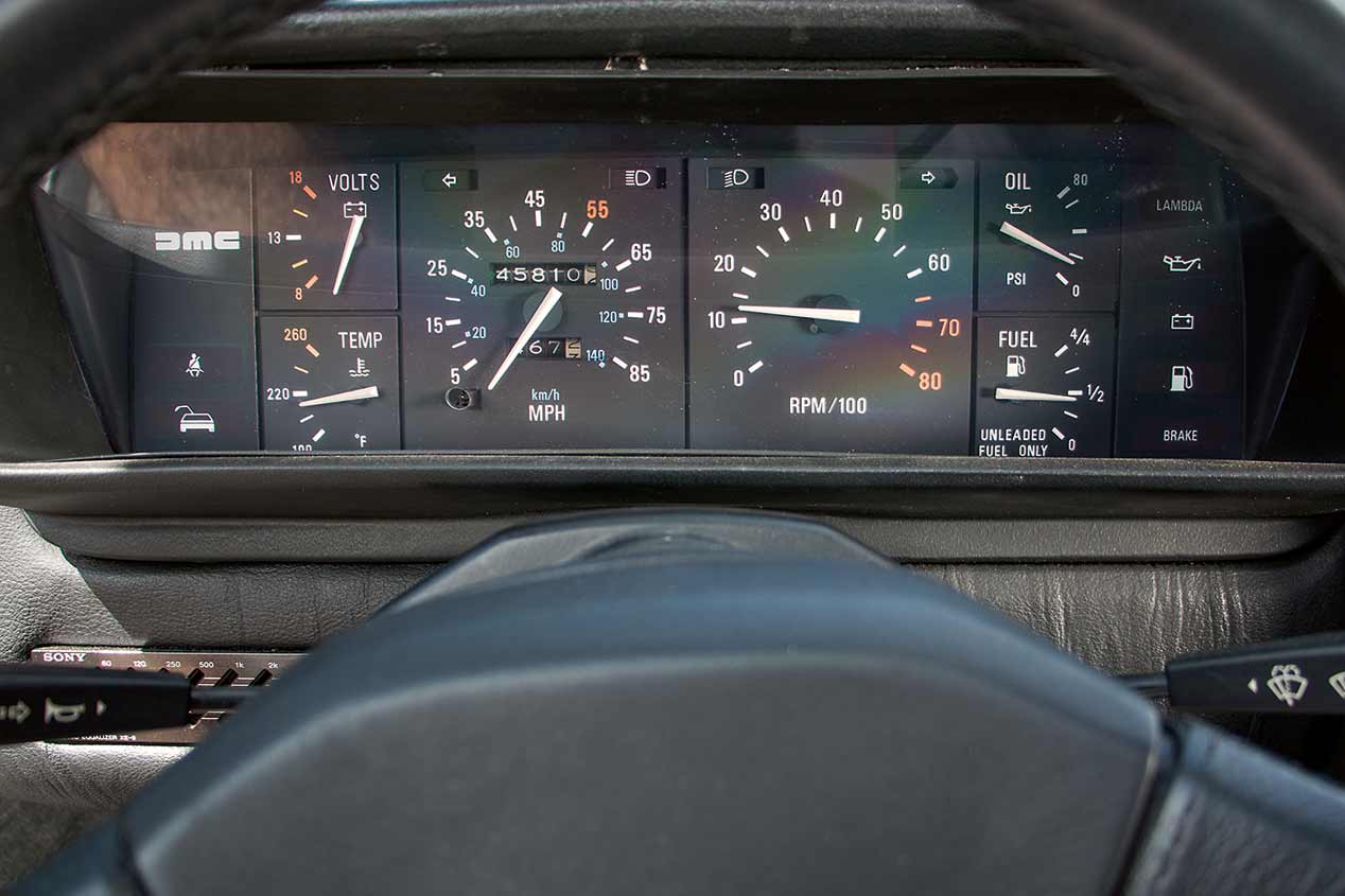 A prueba el DeLorean DMC-12 de Regreso al Futuro