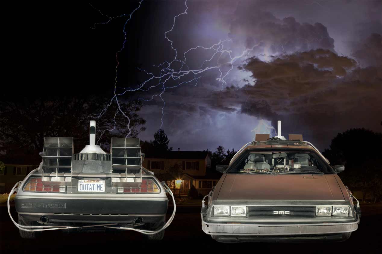A prueba el DeLorean DMC-12 de Regreso al Futuro