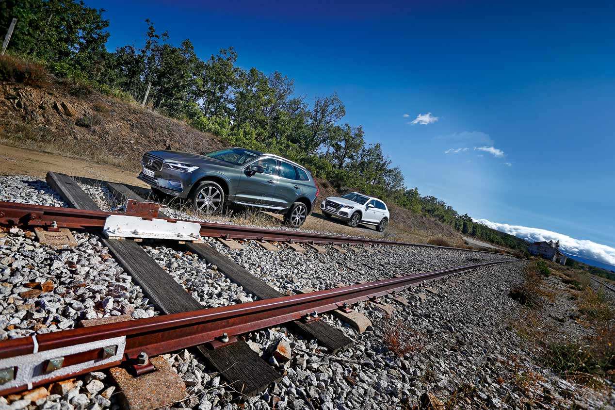 Comparativa SUV: Audi Q5 TDI vs Volvo XC60 D4