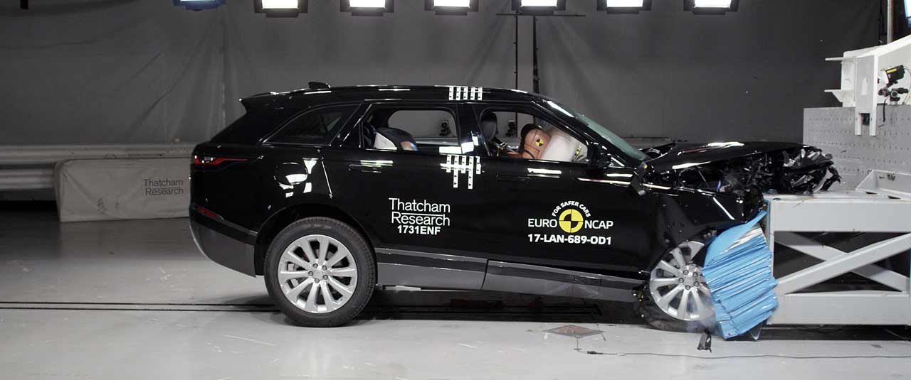 Range Rover Velar, ya presume de 5 estrellas EuroNCAP
