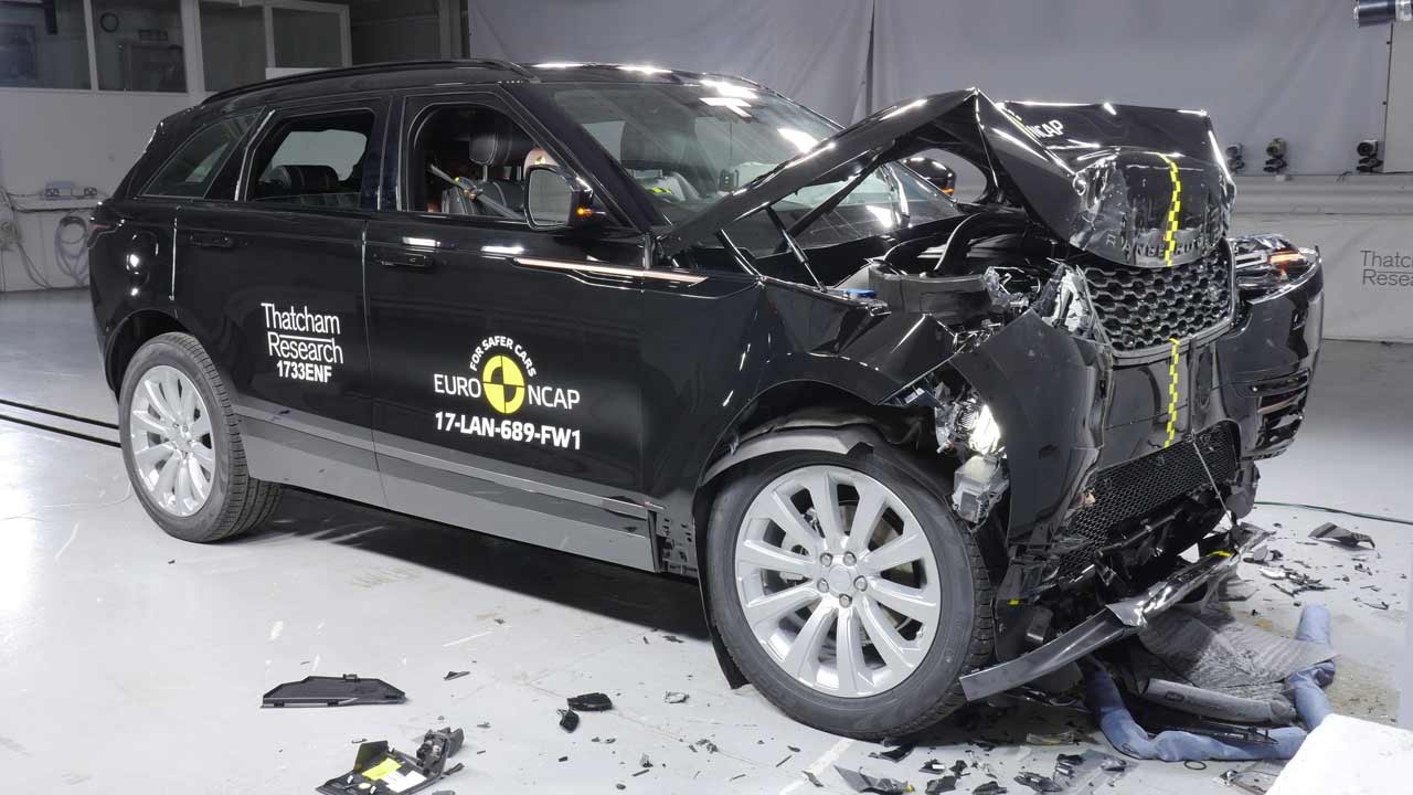 Range Rover Velar, ya presume de 5 estrellas EuroNCAP