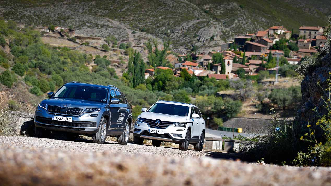 Comparativa SUV: Renault Koleos 2.0 dCi/175 vs Skoda Kodiaq 2.0 TDI/190