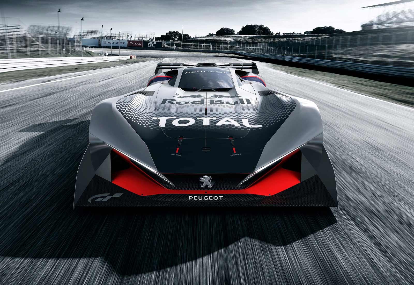Peugeot L750 R HYbrid Vision, prototipo espectacular para el Gran Turismo Sport