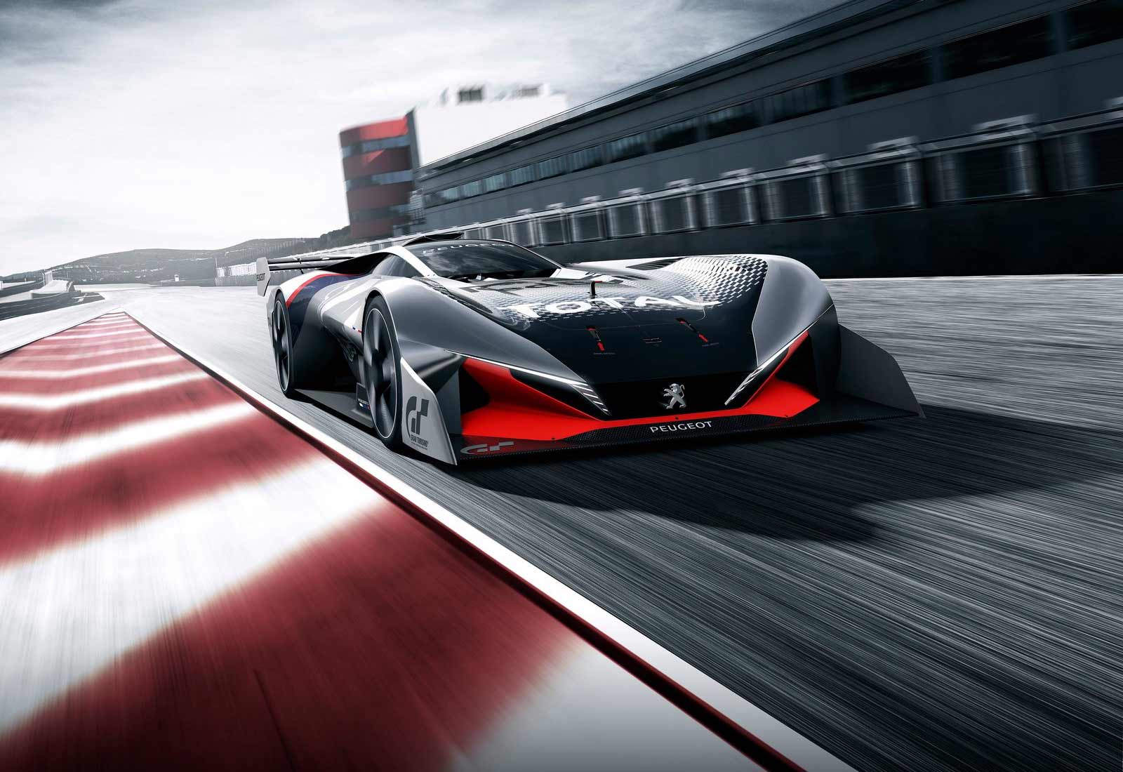 Peugeot L750 R HYbrid Vision, prototipo espectacular para el Gran Turismo Sport