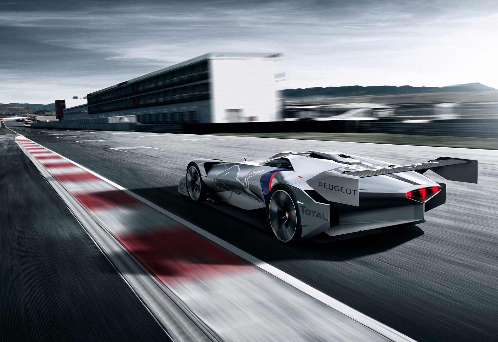 Peugeot L750 R HYbrid Vision, prototipo espectacular para el Gran Turismo Sport