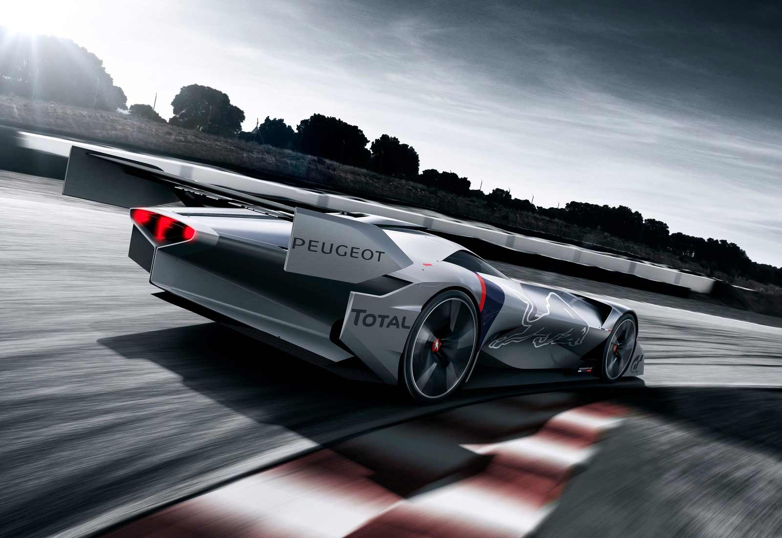 Peugeot L750 R HYbrid Vision, prototipo espectacular para el Gran Turismo Sport