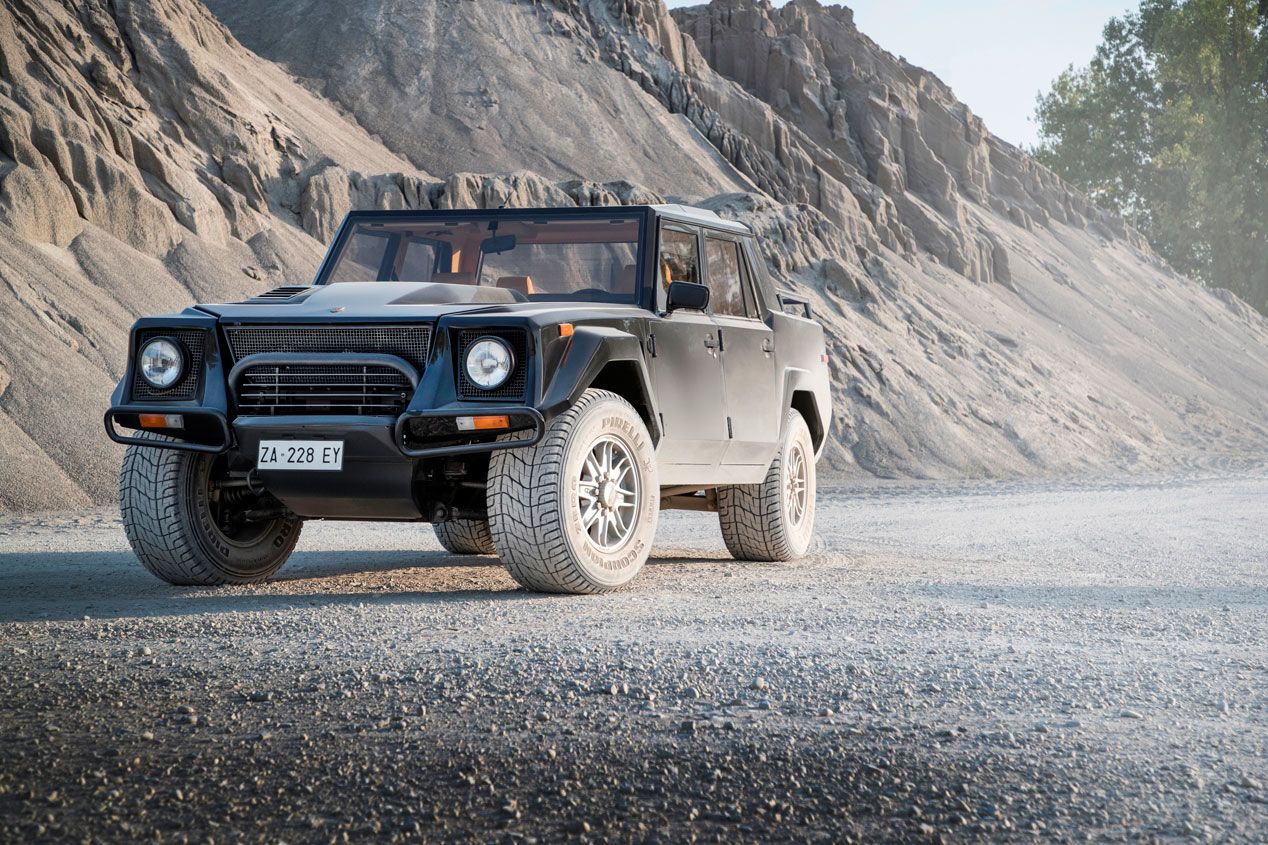 El Lamborghini LM002, en imágenes: el "padre" del nuevo SUV Urus