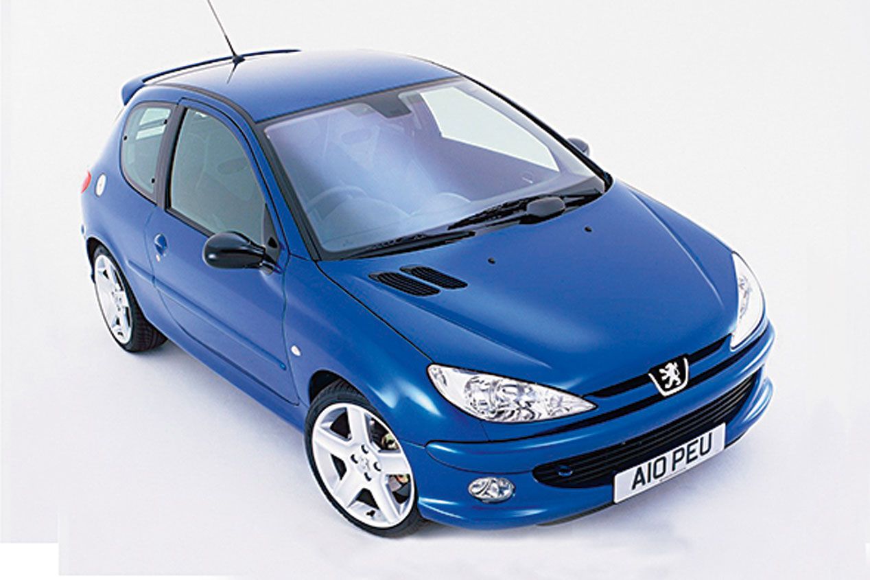 El Peugeot 206 GTi: las fotos del pequeño deportivo