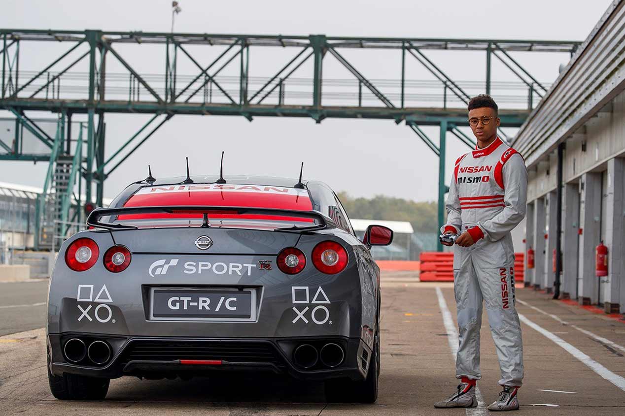Nissan y Playstation convierten un GT-R en un coche teledirigido