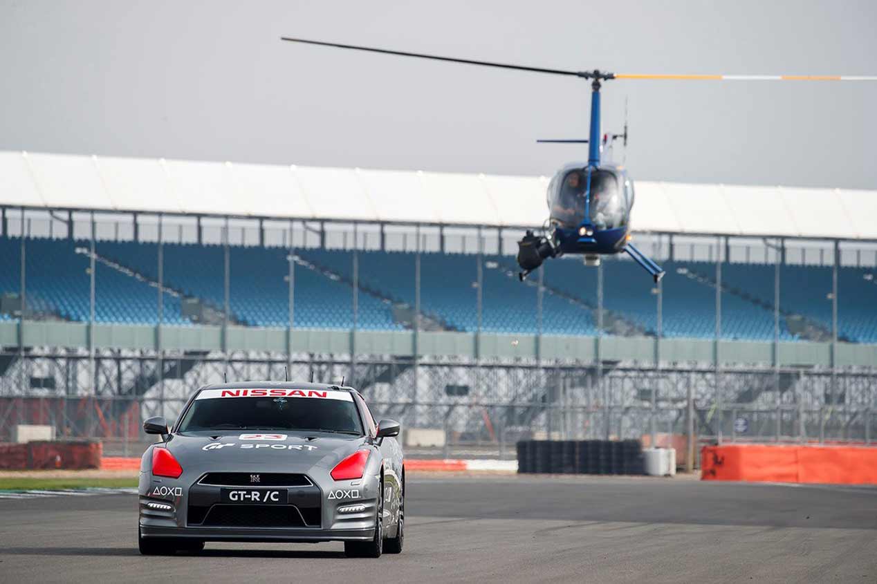 Nissan y Playstation convierten un GT-R en un coche teledirigido