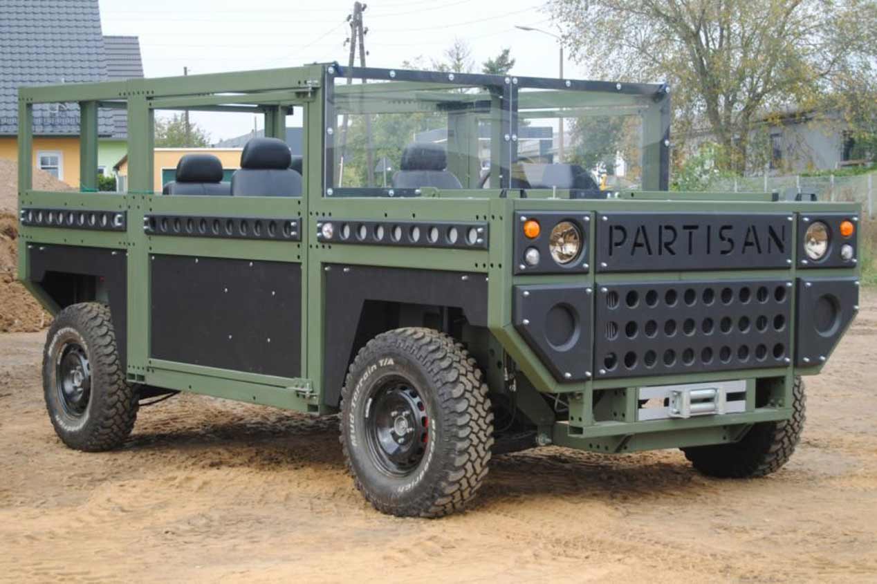 Coge tornillos, planos y tendrás tu Partisan One, el coche de los 100 años de garantía
