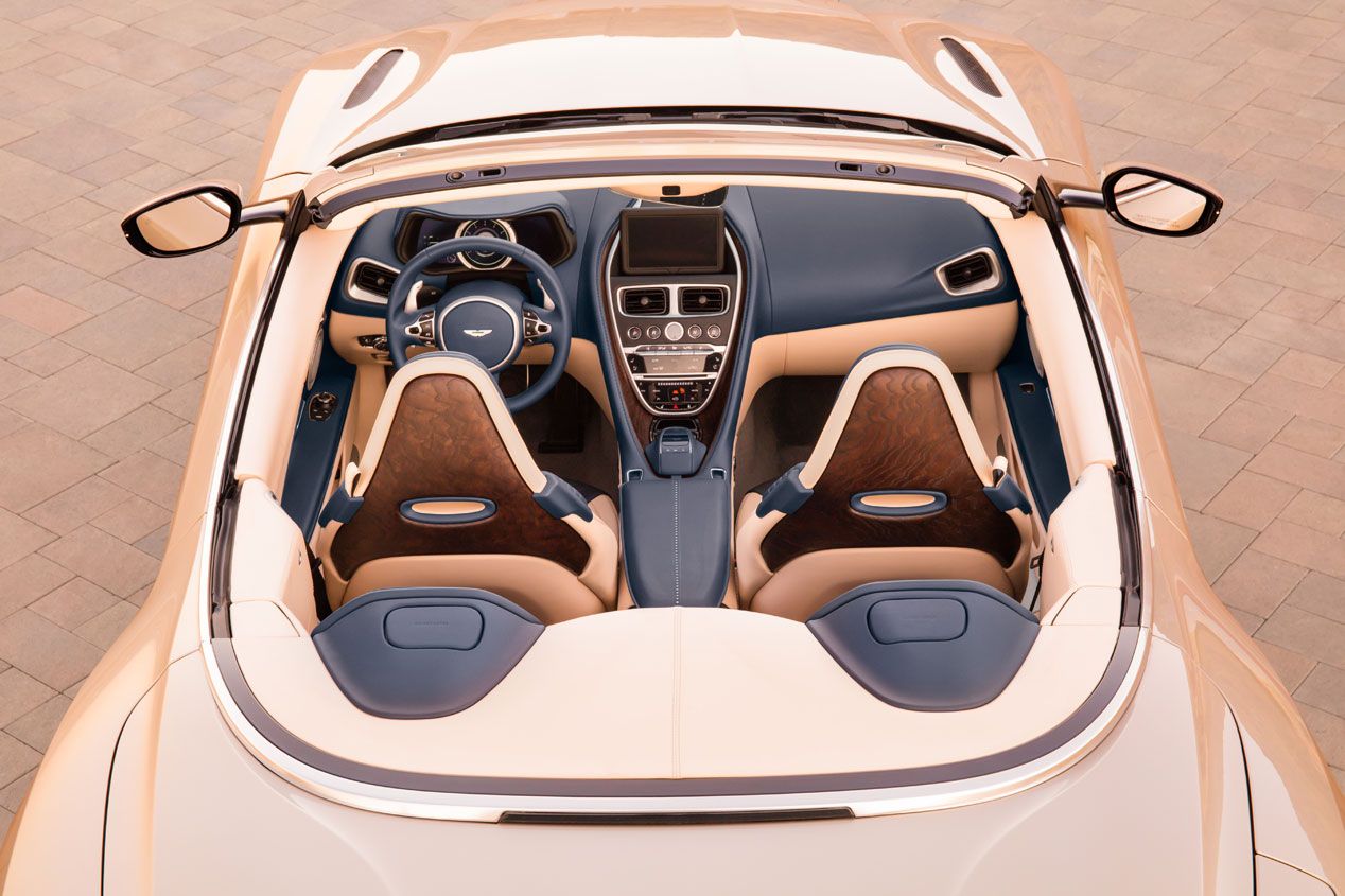 Aston Martin DB11 Volante: las fotos del nuevo descapotable