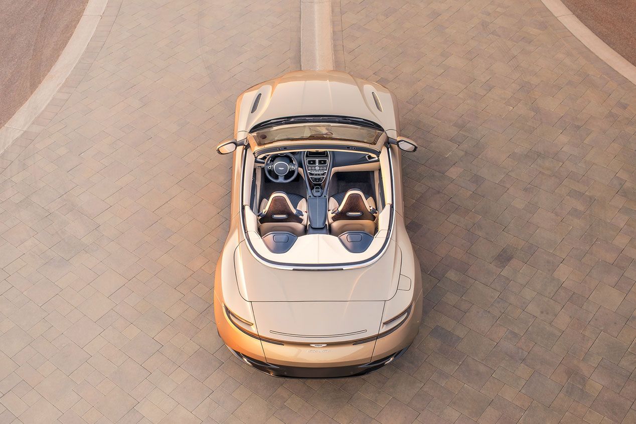 Aston Martin DB11 Volante: las fotos del nuevo descapotable