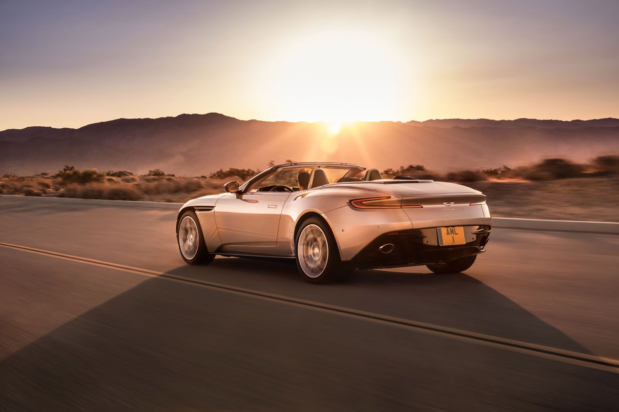 Aston Martin DB11 Volante: las fotos del nuevo descapotable