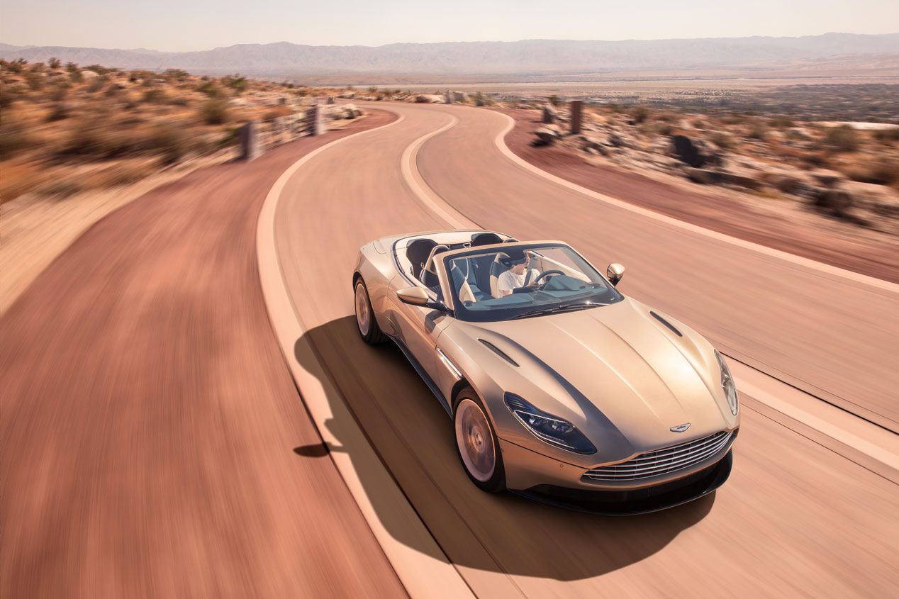 Aston Martin DB11 Volante: las fotos del nuevo descapotable