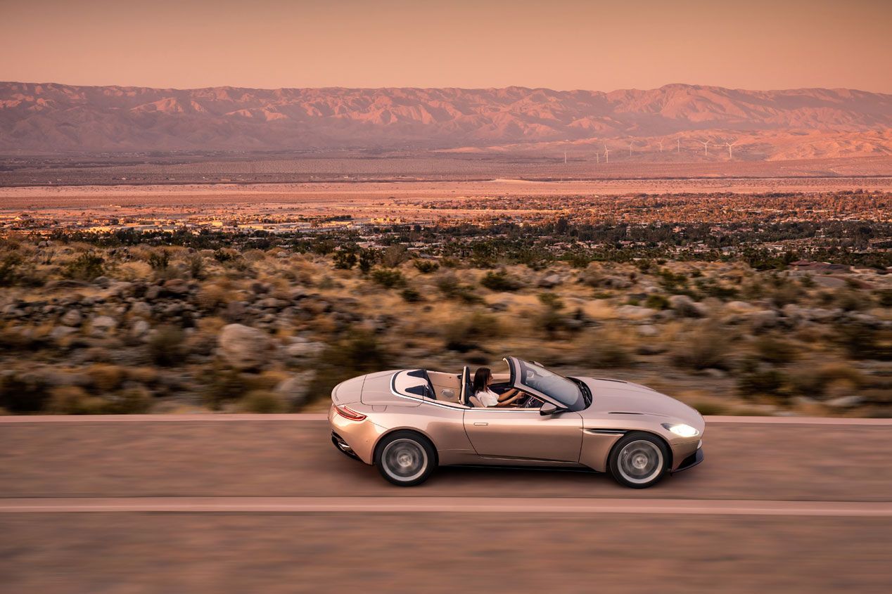 Aston Martin DB11 Volante: las fotos del nuevo descapotable
