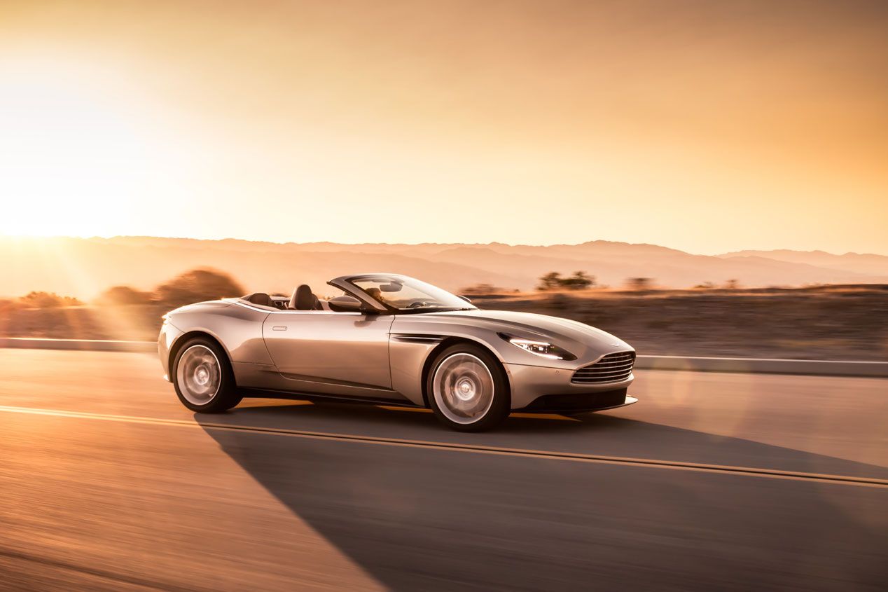 Aston Martin DB11 Volante: las fotos del nuevo descapotable