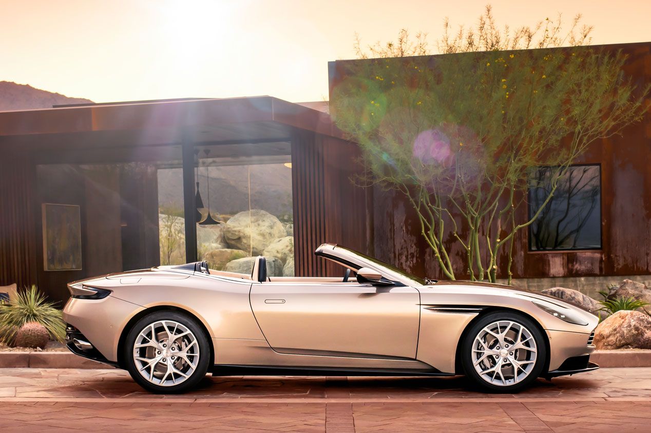 Aston Martin DB11 Volante: las fotos del nuevo descapotable