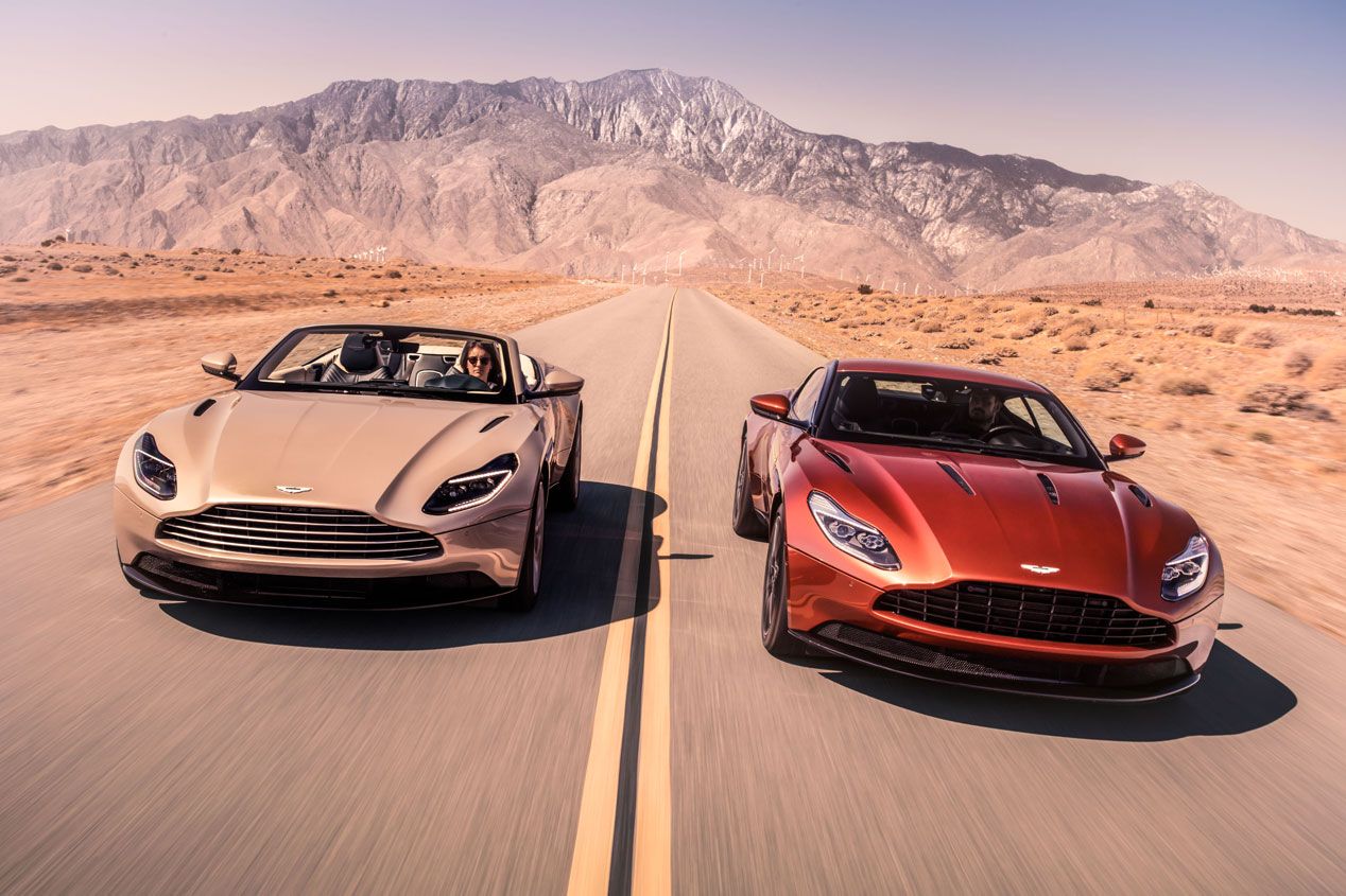 Aston Martin DB11 Volante: las fotos del nuevo descapotable
