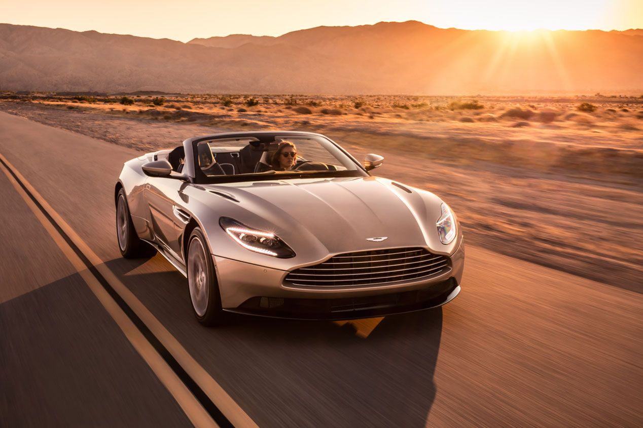 Aston Martin DB11 Volante: las fotos del nuevo descapotable