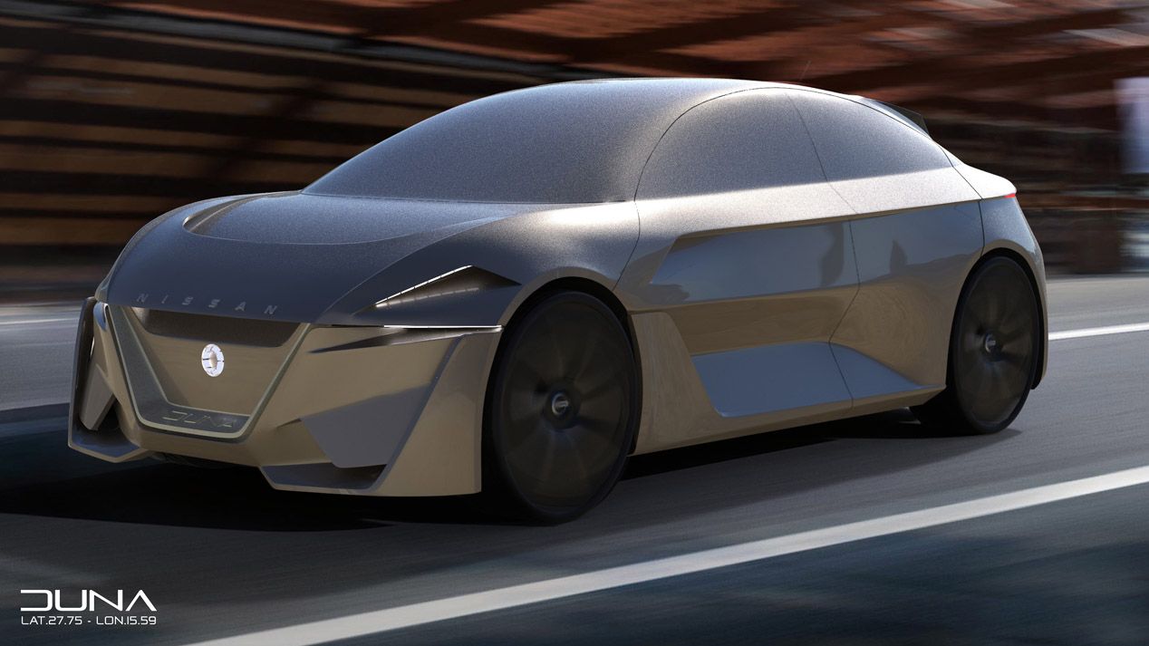 Ganador, segundo y tercer clasificados del Concurso de diseño de Autopista, Nissan y  la UPV de 2017