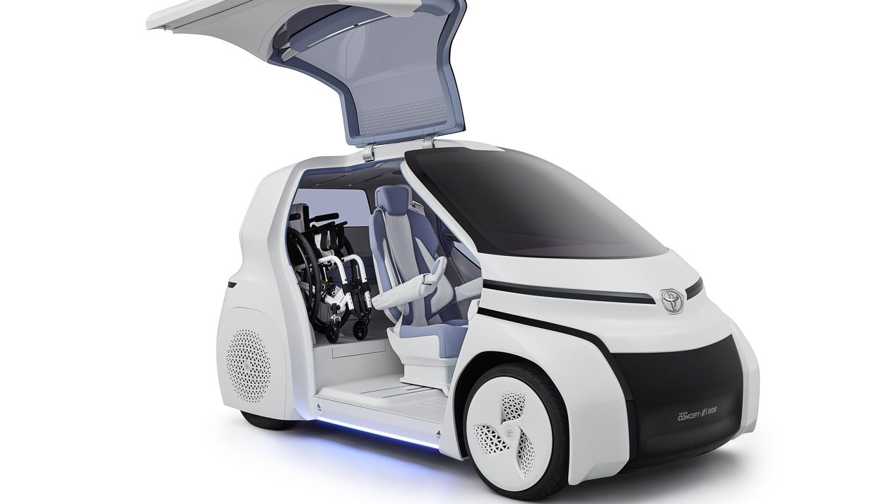 Toyota presenta Concept-i, tres prototipos eléctricos para el Salón de Tokio 2017