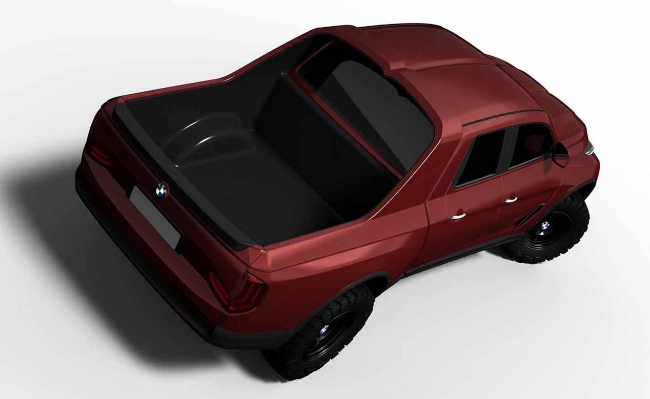 ¿Nuevo BMW pick-up en 2018? Primeras recreaciones