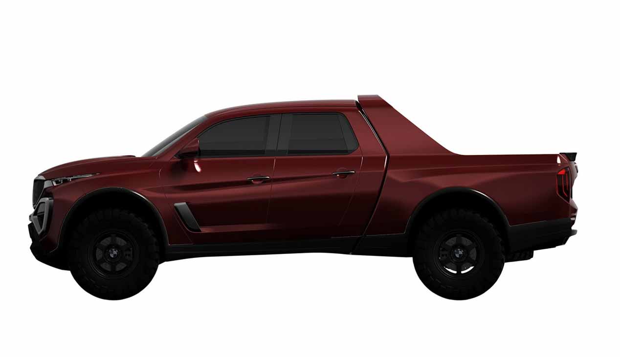 ¿Nuevo BMW pick-up en 2018? Primeras recreaciones