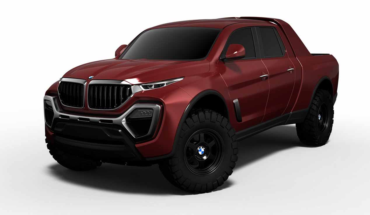 ¿Nuevo BMW pick-up en 2018? Primeras recreaciones