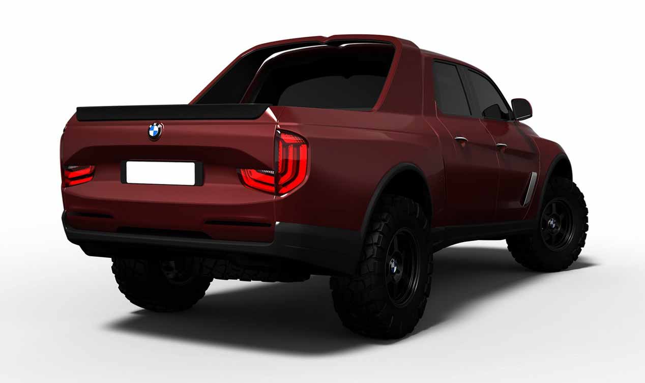¿Nuevo BMW pick-up en 2018? Primeras recreaciones