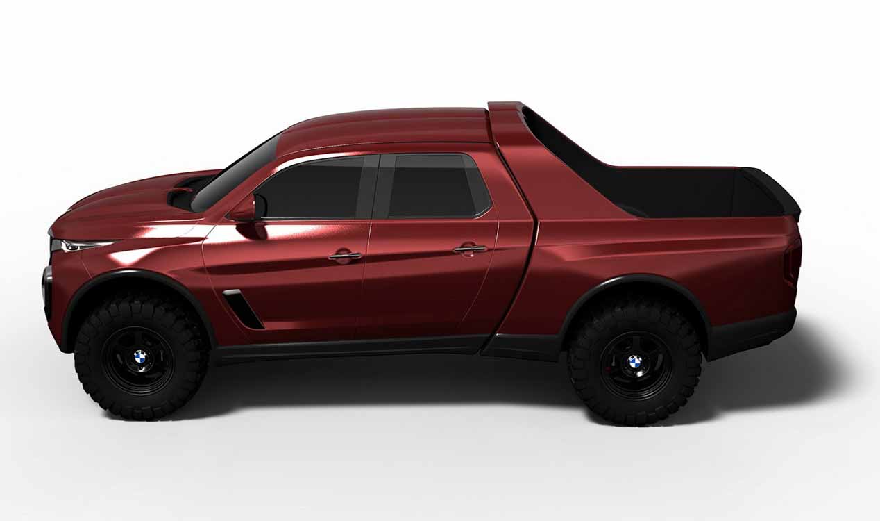 ¿Nuevo BMW pick-up en 2018? Primeras recreaciones