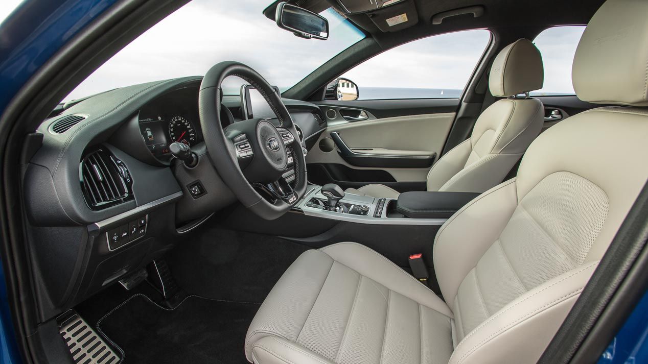 Kia Stinger, el coche que ya conduce Rafa Nadal