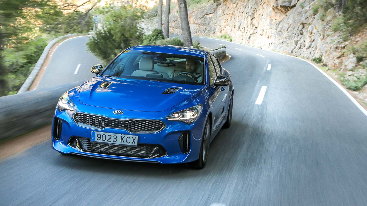Kia Stinger, el coche que ya conduce Rafa Nadal