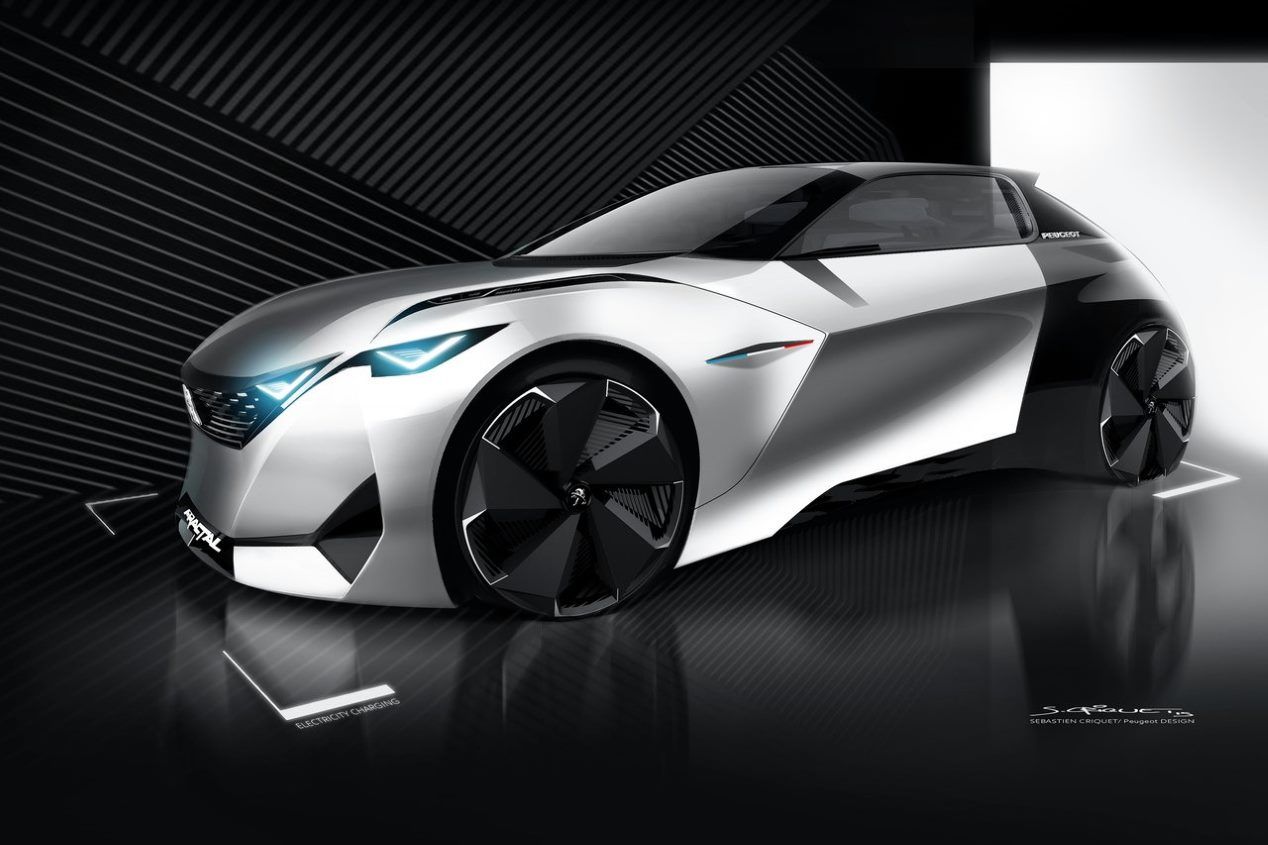 Peugeot 208 2019: nueva plataforma y rasgos del Fractal Concept
