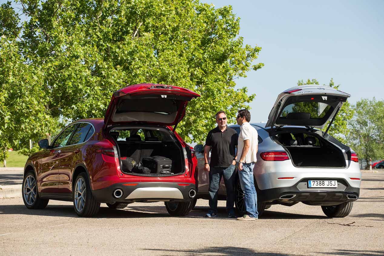Alfa Romeo Stelvio vs Mercedes GLC Coupé: ¿cuál es mejor SUV?