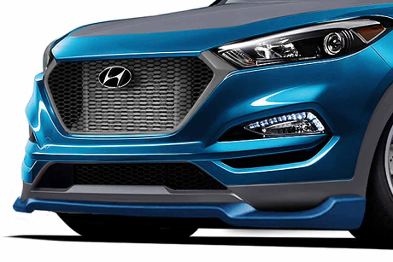 Hyundai Tucson Sport Concept y Tucson "normal" en imágenes