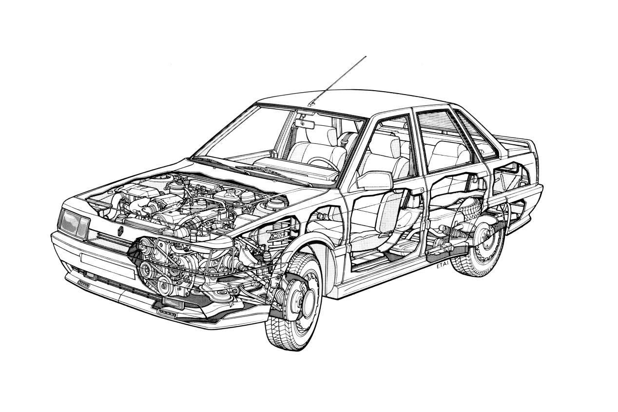 Renault 21 2L Turbo: historia y fotos de una berlina mítica