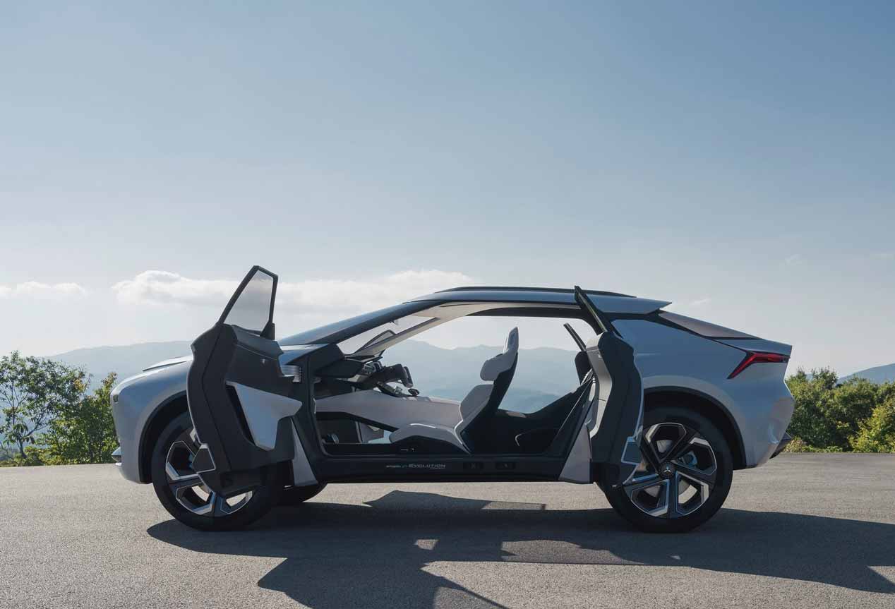 Mitsubishi e-Evolution Concept, las mejores imágenes