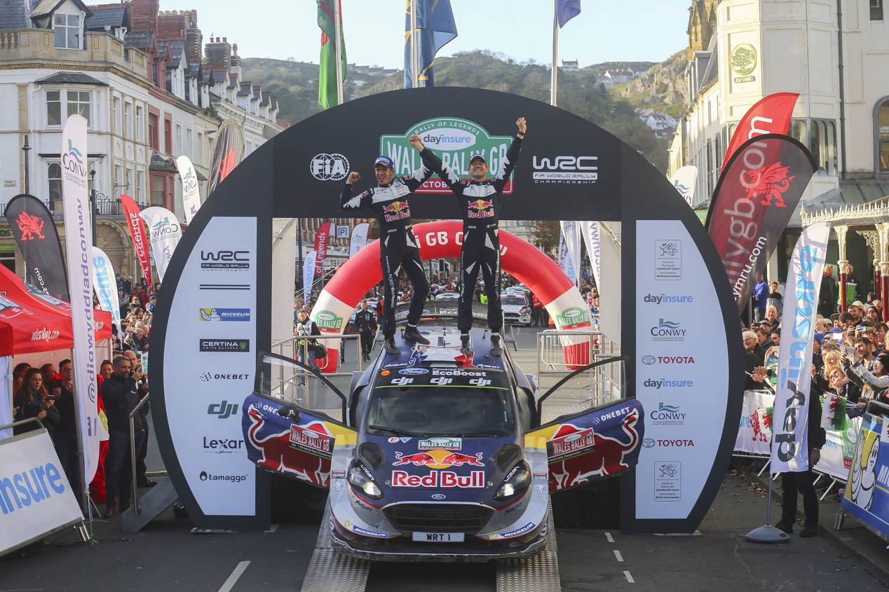 Rally de Gales 2017: Evans gana y Ogier campeón