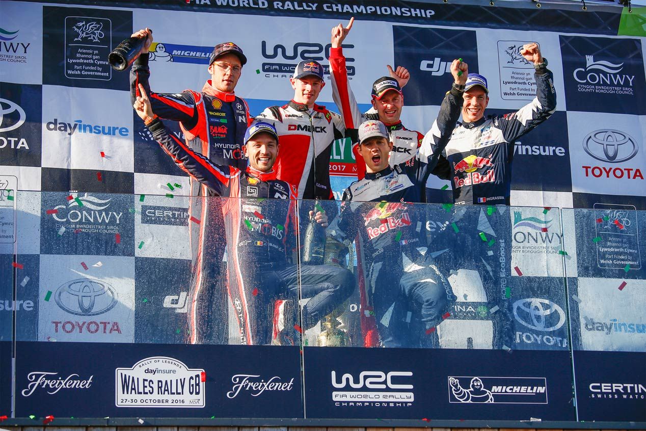 Rally de Gales 2017: Evans gana y Ogier campeón