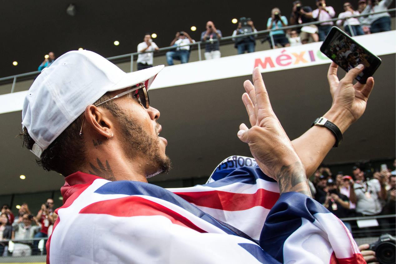 Lewis Hamilton, campeón del Mundo de F1 2017
