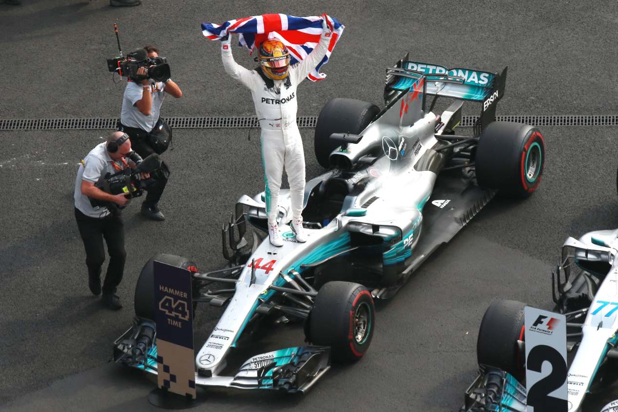 Lewis Hamilton, campeón del Mundo de F1 2017