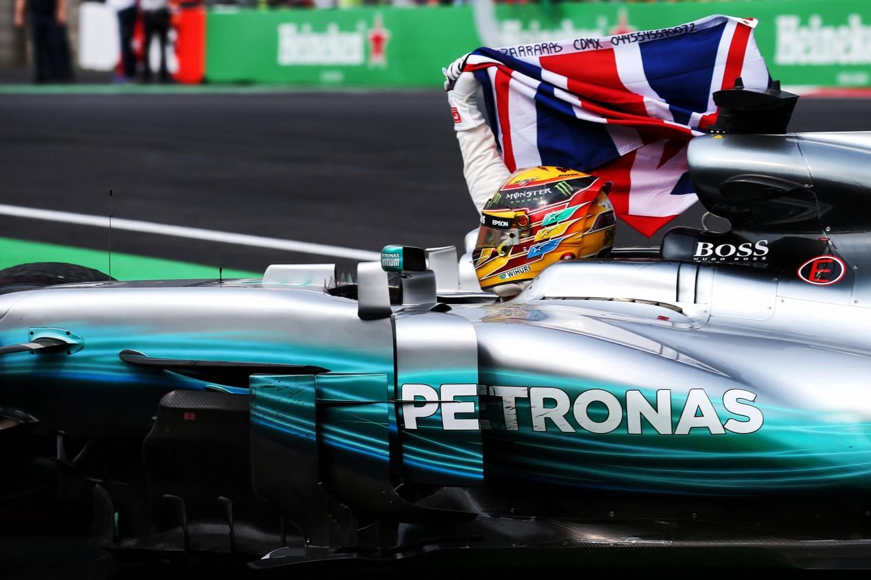 Lewis Hamilton, campeón del Mundo de F1 2017