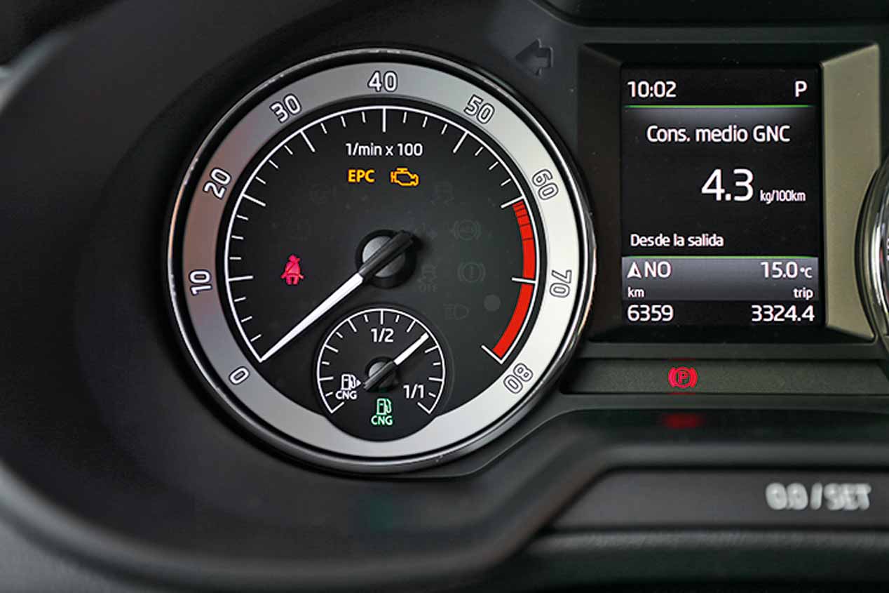 Prueba Skoda Octavia Combi 1.4 TSI GNC de gas natural