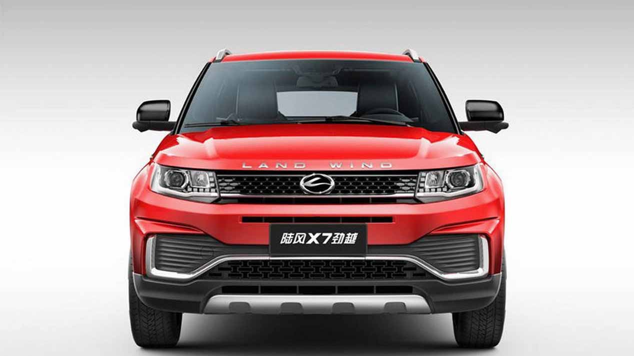 Landwind X7 2018: las fotos del SUV chino que copia al Evoque
