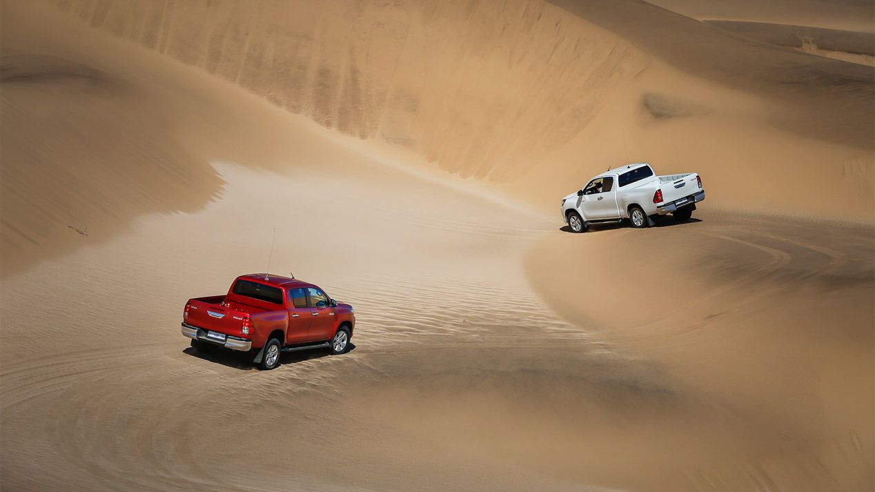 Toyota Hilux gama 2018 y antecesores