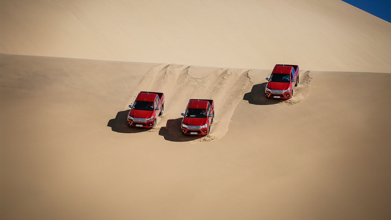 Toyota Hilux gama 2018 y antecesores