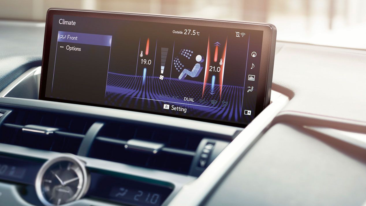 A los mandos del nuevo Lexus NX 2018