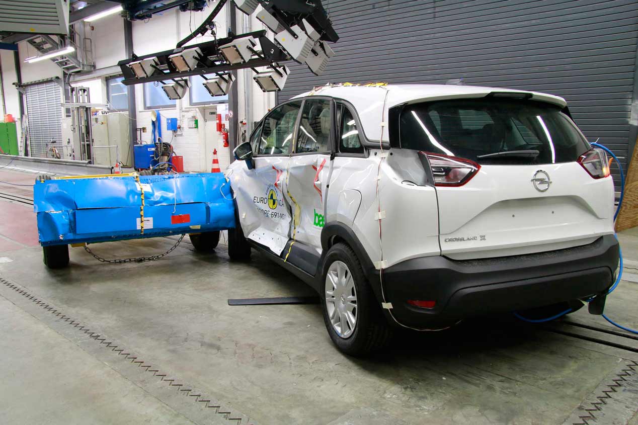 Los últimos test EuroNCAP, las mejores imágenes