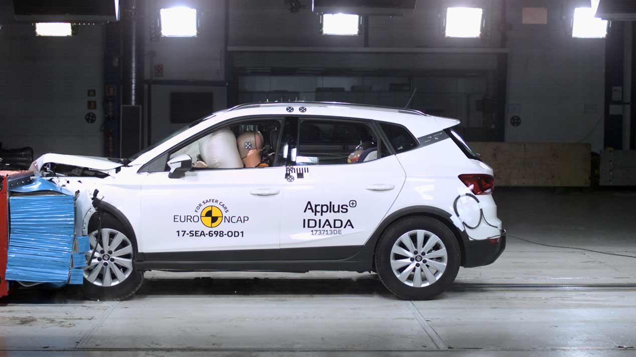 Los últimos test EuroNCAP, las mejores imágenes